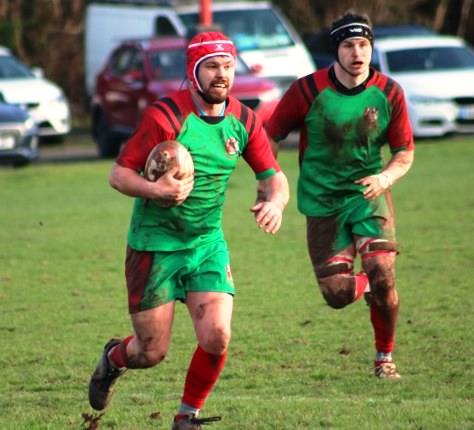 Barry Alderman-John counter-attacks for The Scarlets Barry Alderman-John counter-attacks for The Scarlets